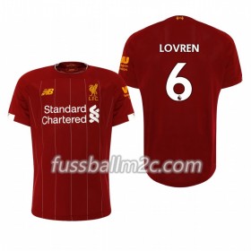 Fußballtrikots Liverpool Dejan Lovren 6 Heim Trikotsatz 2019-2020